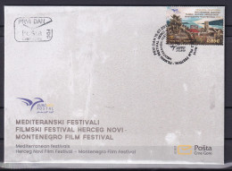 MONTENEGRO 2023,EUROMED POSTAL,MEDITERRANEAN FESTIVALS,HERCEG NOVI,FILM,FDC - Montenegro