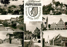 73297049 Pappenheim Mittelfranken Marktplatz Schloss Bad Altmuehl Burg  Pappenhe - Pappenheim