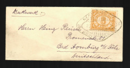 Small Cover Makassar 1912, Printed Matter To Bad Homburg/Germany - Indonesië