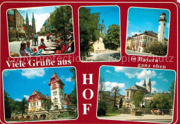 73295829 Hof Saale Fussgaengerzone Kirchen Schloss Hof Saale - Hof