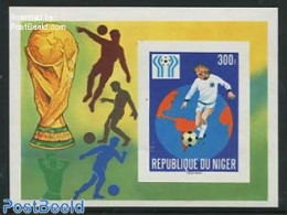 Niger 1978 Worldcup Football S/s, Imperforated, Mint NH, Sport - Football - Niger (1960-...)