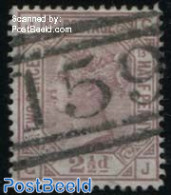 Great Britain 1876 2.5p, Plate 13, Used, Used Stamps - Gebruikt