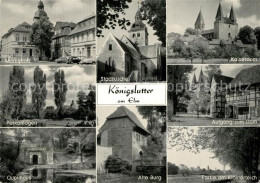 73293116 Koenigslutter Elm Marktplatz Kaiserdom Klosterteich Alte-Burg Quellhaus - Königslutter