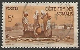 COTE FRANCAISE DES SOMALIS N° 277 OBLITERE - Gebraucht