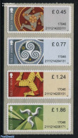 Isle Of Man 2017 Triskelions 4v S-a, Mint NH, History - Coat Of Arms - Man (Ile De)
