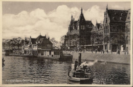 Amsterdam // Centraal Station (schip) 19?? - Amsterdam