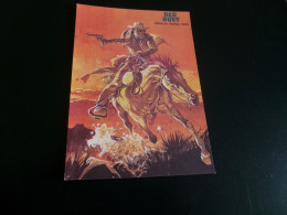 BELLE ILLUSTRATION ...RED DUST ..HERMANN-GREG ..LOMBARD 1984 (450ex)..cow Boy A Cheval - Fumetti