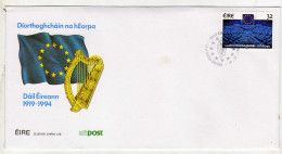 Enveloppe 1er Jour IRLANDE EIRE Oblitération BAILE ATHA CLIATH 27/04/1994 - FDC