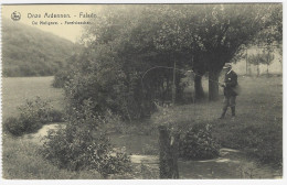 FALAEN : Pêcheur à La Truite Dans La Molignée - Onhaye