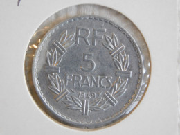 France 5 Francs 1949 9 Fermé LAVRILLIER, ALUMINIUM (889) - 5 Francs