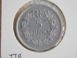 France 5 Francs 1950 LAVRILLIER, ALUMINIUM (891) - 5 Francs