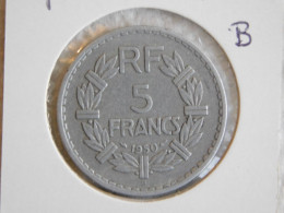 France 5 Francs 1950 B LAVRILLIER, ALUMINIUM (892) - 5 Francs