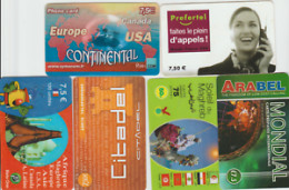 TC48 - 5 PREPAYEES Pour 1 € - Altri & Non Classificati