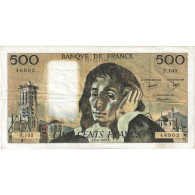 France, 500 Francs, Pascal, 1979-06-07, T.103, TB - 500 F 1968-1993 ''Pascal''