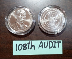 Thailand Coin 20 Baht 2024 108th State Audit Office - Tailandia
