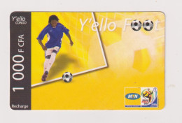 CONGO (BRAZZAVILLE) -  Football FIFA World Cup Remote  Phonecard - Kongo