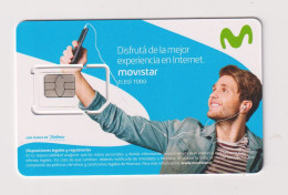 COSTA RICA  - Movistar Unused Chip SIM Phonecard - Costa Rica