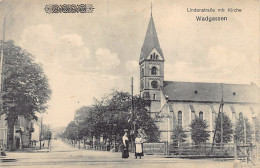 Deutschland - WADGASSEN (SL) Lindenstrasse Mit Kirche - Kreis Saarlouis