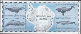 TAAF 2011 Yvert Bloc Feuillet 25 Neuf ** Cote (2017) 8.80 € Baleines Des Mers Australes - Blocs-feuillets