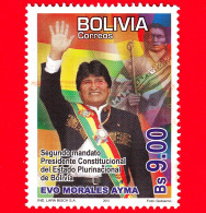 BOLIVIA - Usato - 2010 - Rielezione Del Presidente Evo Morales Ayma - 9.00 - Bolivia