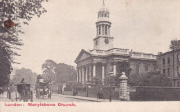 3-GBR01 01 107 - LONDON / LONDRES - MARYLEBONE CHURCH - River Thames