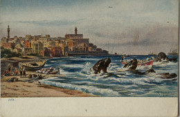 Jaffa // Artist F. Perlberg 19?? - Israele