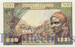 EQUATORIAL AFRICAN STATES 500 FRANCS 1963 PICK 4e AUNC RARE - Other - Africa