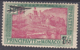 Monaco Poste Aérienne 1933 NMH ** - N° 1 Avec Avion Blériot XI Et Surtaxé 1,50 F - Poste Aérienne