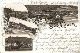 Gruss Aus Bad Kösen - Litho - Bad Koesen