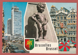 CP EUROPE BELGIQUE BRUXELLES MV 112 Multi-Vues - Panoramische Zichten, Meerdere Zichten