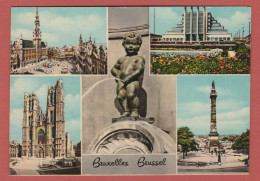 CP EUROPE BELGIQUE BRUXELLES MV 116 Multi-Vues - Cartas Panorámicas