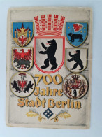 700 Jahrfeier Stadt Berlin, Festpostkarte, Wappen, 1937 - Mitte