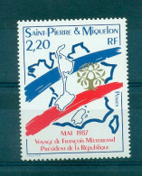 Visite De François Mitterrand - Unused Stamps