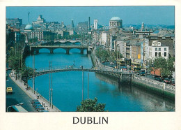 Irlande - Dublin - Partial View - River Liffey - Automobiles - Ireland - CPM - Voir Scans Recto-Verso - Dublin