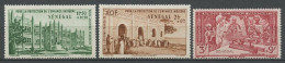 SENEGAL 1942 PA N° 18/20 ** Neufs MNH Superbe C 3 € Profit De L'oeuvre Protection De L'enfance Indigène Infirmière - Nuovi