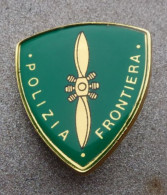 Distintivo Vetrificato - Polizia Di Frontiera Aerea - PS - Usato Obsoleto - Italian Police Insignia (283) - Polizei