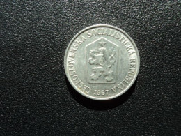 TCHÉCOSLOVAQUIE : 10 HALERU    1967    KM 49.1      SUP - Tsjechoslowakije