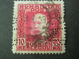 BOSNIEN  ,Perfore ,FIRMENLOCHUNG     ,  Perfin ,   2 Scans - Natal (1857-1909)