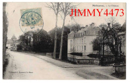 CPA - MALICORNE En 1907 - Le Château - Phot. J. Bouveret  Le Mans - Malicorne Sur Sarthe