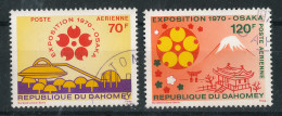 Dahomey PA N°127 Et 128 (o) Exposition D'Osaka - Benin - Dahomey (1960-...)