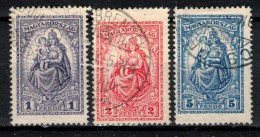 Hongrie 1926 Mi 427-9 (Yv 395-7), Obliteré - Used Stamps