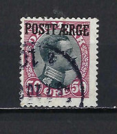 Denmark POSTFAERGE  50 öre Lilacred/black - Postpaketten