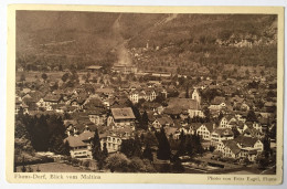 FLUMS-DORF Blick Vom Maltina - Flums