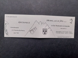 Carnet Privé 1993 - Grenoble 38 - Club Timbrophile - Philatélie 10x0.10 Briat 1er Tirage Marcophilex Tirage 500 - Sonstige & Ohne Zuordnung