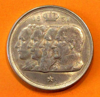 Belgique 100 Francs 1951 En TTB+, 33 Mm. Argent Silver - 100 Frank