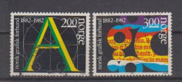 NOORWEGEN - Michel - 1982 - Nr 872/73 - Gest/Obl/Us - Gebraucht