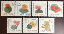 Vietnam 1985 Cacti Flowers MNH - Cactussen