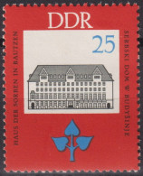 1966 DDR, ** Mi:DD 1166, Yt:DD 859, Haus Der Sorben In Bautzen - Otros & Sin Clasificación