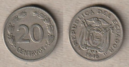 02466) Ecuador, 20 Centavos 1946 - Equateur