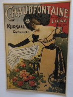 CP PUB -  Affiche De Jules Grun Cabaret Chaudfontaine Liège - Cabaret